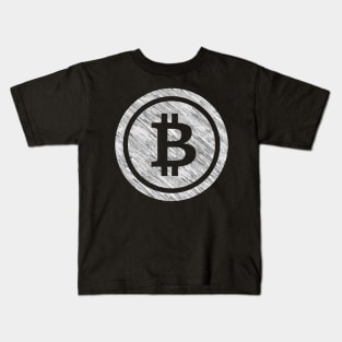 Bitcoin BTC coin Crypto coin Cryptocurrency Kids T-Shirt